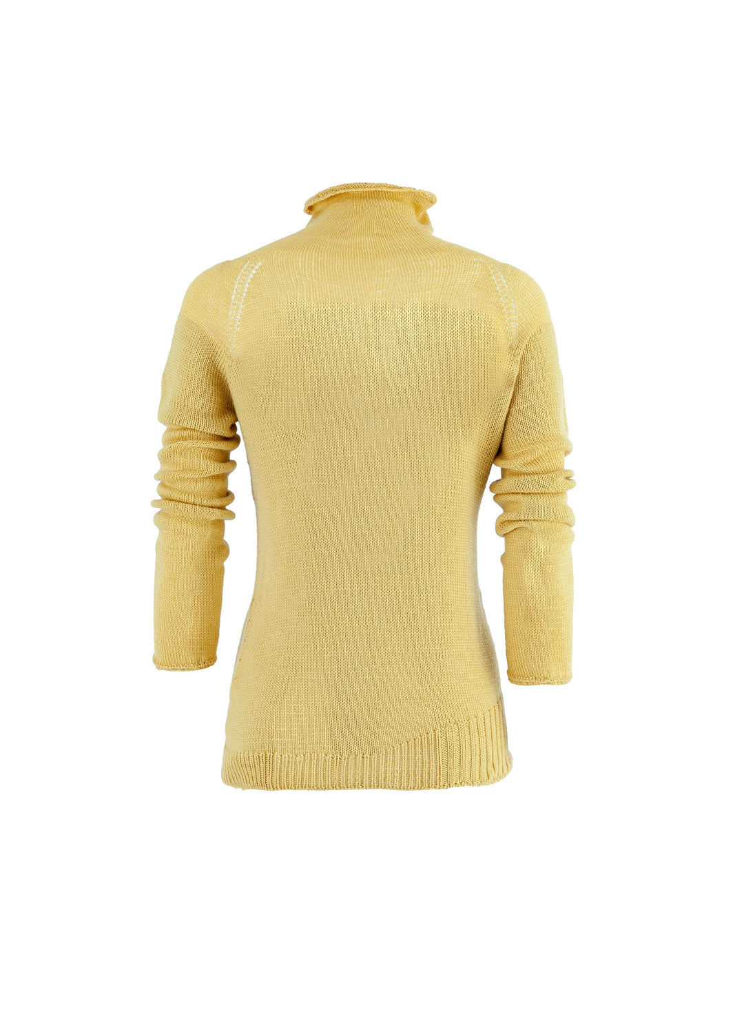 Handmade Pullover Iris yellow