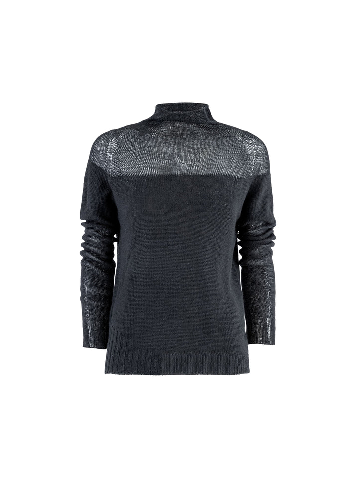 Handmade Pullover Iris black